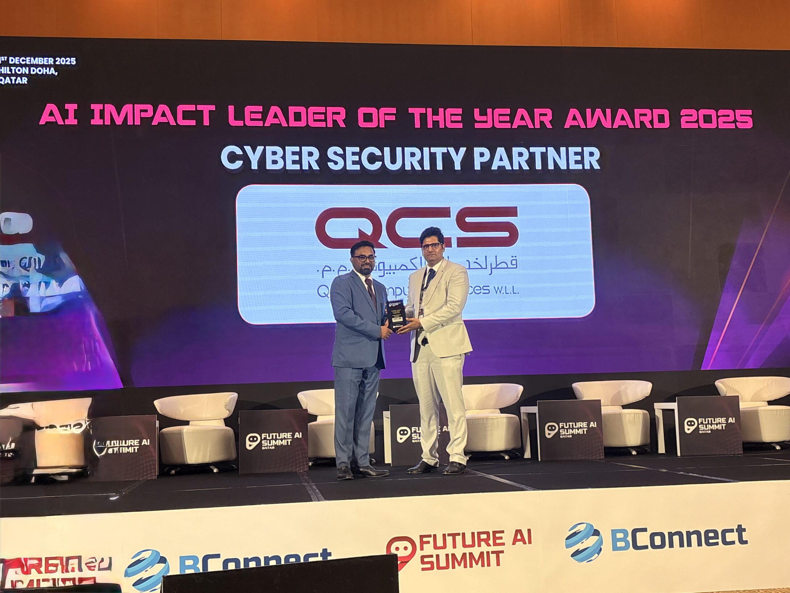QCS – Recognized as AI Impact Leader of the Year 2025!